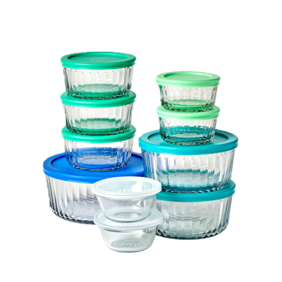 Snugfit Glass Sculpted Round 20pc Set