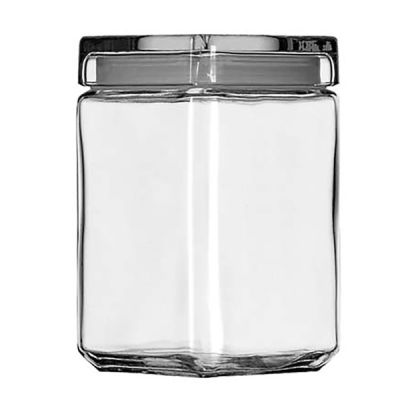 Stackable Jar w/ Glass Lid 1.5qt