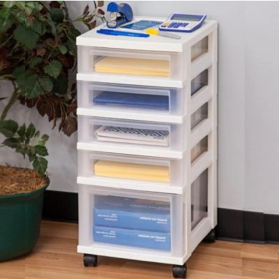 Iris-5-Drawer-Storage-Cart-2