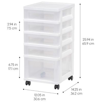 Iris-5-Drawer-Storage-Cart-3