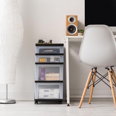 Iris-4-Drawer-Storage-Cart-1