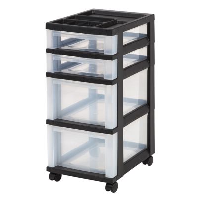Iris-4-Drawer-Storage-Cart