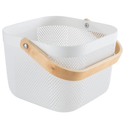 Plexus-Mesh-Basket-9L-White