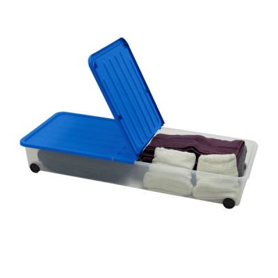 Gracious Living Underbed Box with Hinged Lid 70L