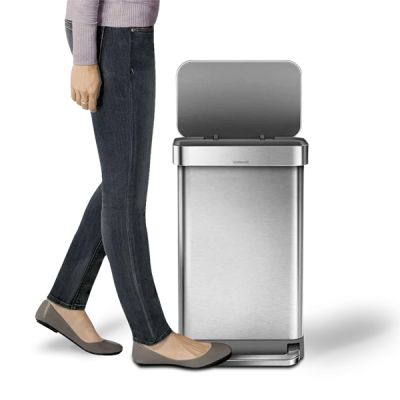 simplehuman-45L-Step-Can-Stainless-Steel
