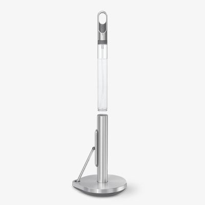 simplehuman-Pump-Paper-Towel-Holder,-brushed