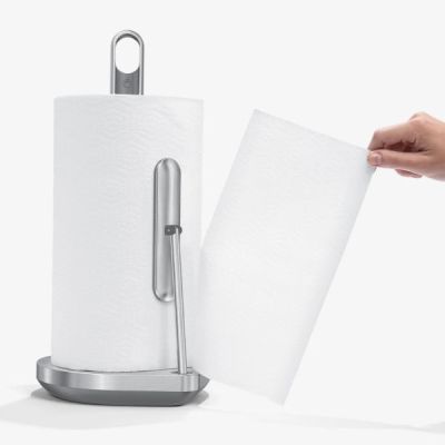 simplehuman-Pump-Paper-Towel-Holder,-brushed