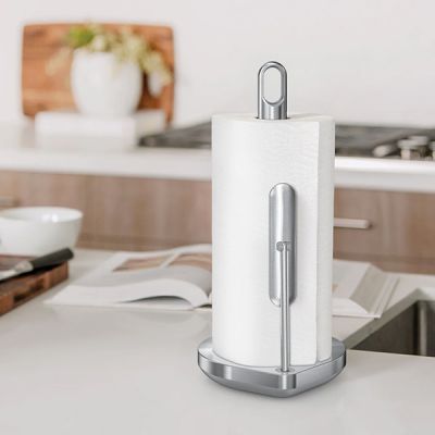 simplehuman-tension-arm-paper-towel-holder,-stainl