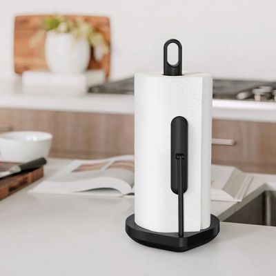 simplehuman-tension-arm-paper-towel-holder,-black 