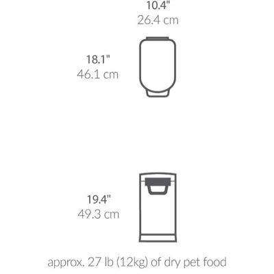 simplehuman-medium-pet-food-can,-brushed-stainless