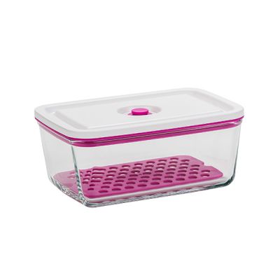 Dymon Glass Vacuum Food Container 1L