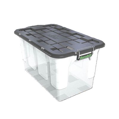 Durabilt Weather-Tight Tote Clear 113.5L