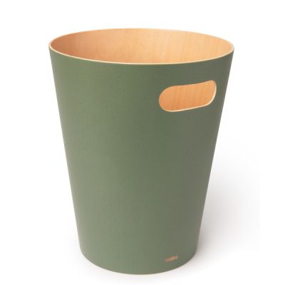 Umbra Woodrow Trash Can Spruce