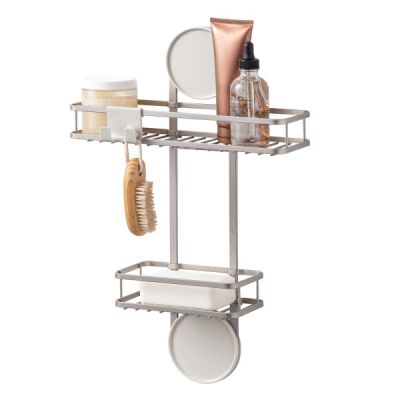 Metropolitan Small Shower Caddy Satin