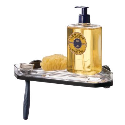 Metropolitan Corner Shower Shelf Matte Black