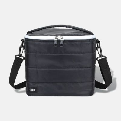 Built Puffer Crossbody Lunch Bag Black
