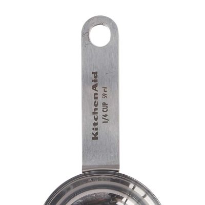 Kitchen-Aid-Set-of-4-Stainless-Steel-Measuring-Cup