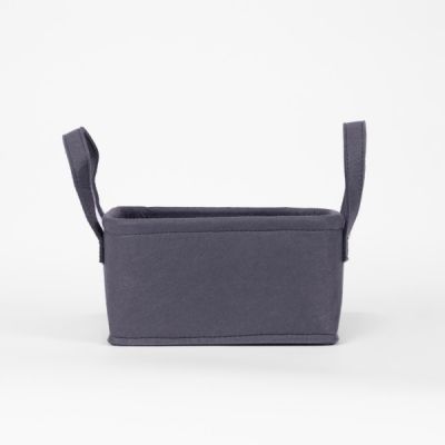 Mirabel Basket Grey Felt Small