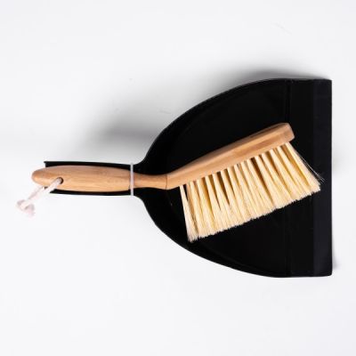 14643-Dustpan-Bamboo-Brush