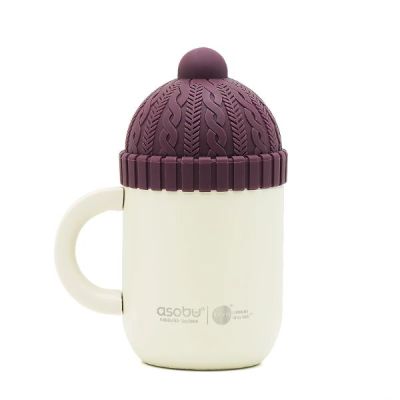 HAPPY HATS MUG Beige 12 oz