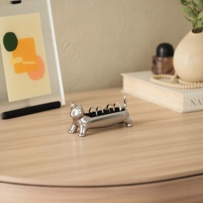 Umbra-Ali-Cat-Ring-Holder-Chrome