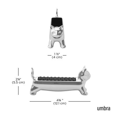 Umbra-Ali-Cat-Ring-Holder-Chrome
