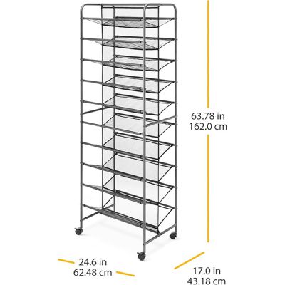 10-Tier-Shoe-Cart