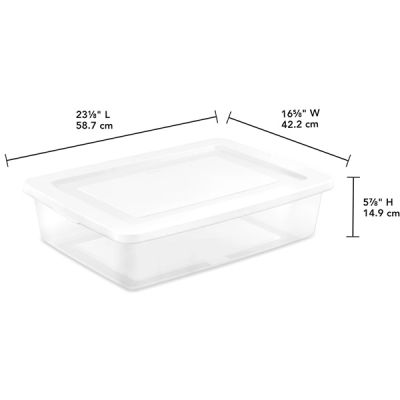 Sterilite-Basic-Box-26.5L-Underbed