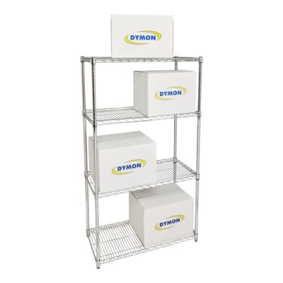 Dymon-Wire-Shelving-Kit-Four-Tier-Utility
