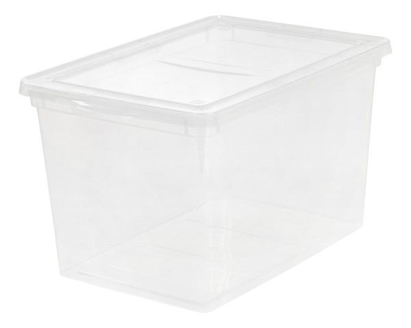 Clear Storage Box 64L