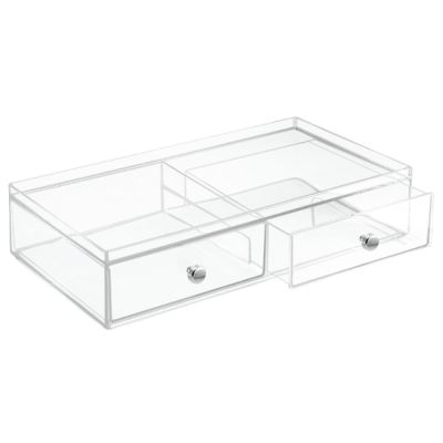 Clarity® Organizer Two Drawer Wide