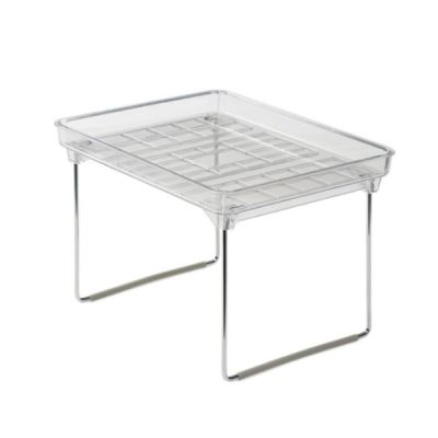 Madesmart® Stacking Cabinet Shelf Small Clear