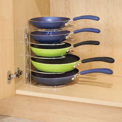 Classico-Skillet-Organizer-11in---Chrome-3