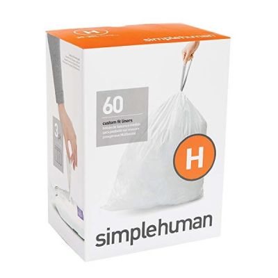 simplehuman Custom Fit Liner H  60pk