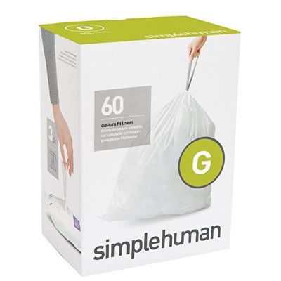 simplehuman Custom Fit Liner G  60pk
