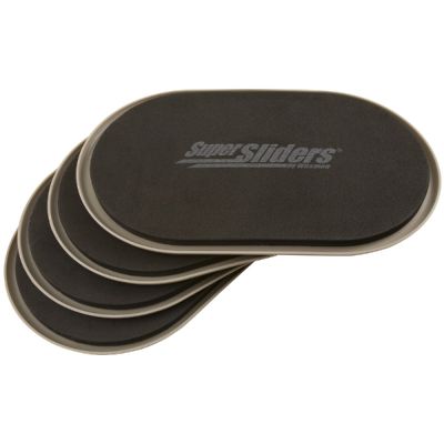 Super Sliders For Carpet Oval -4pk