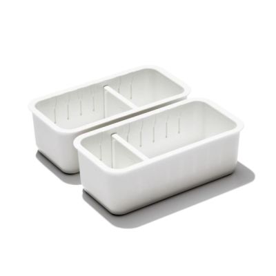 OXO-Adjustable-Drawer-Bin-S/2