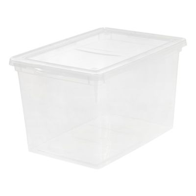 Clear Storage Box 64L
