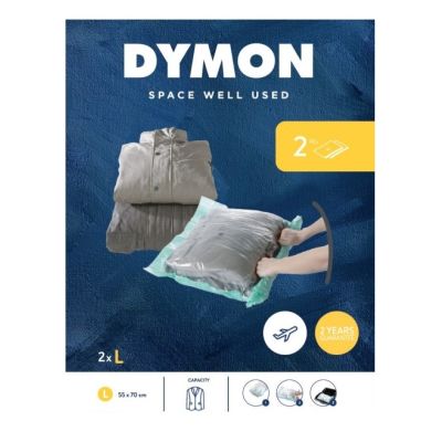 DYMON Roll-Up Compression Bags S/2 Large