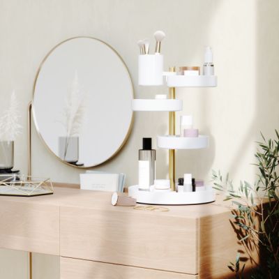 Umbra-Pirouette-Organizer-White-&amp