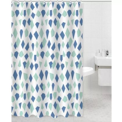 Shower Curtain Sideways Bondi Blue
