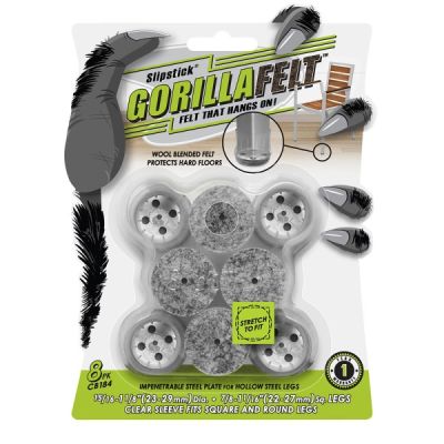Gorilla Felt with Clear Sleeve - fits legs up to 1.187in rd & 1.06in sq