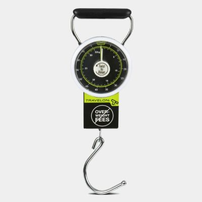 Stop & Lock Luggage Scale w. Tape Measure