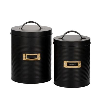 TYPHOON OTTO SET OF 2 OVAL CANISTERS
