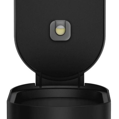 simplehuman-45L-Slim-Step-Can-Black-Steel