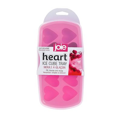 Joie Heart Ice Tray w/lid - 10 cubes