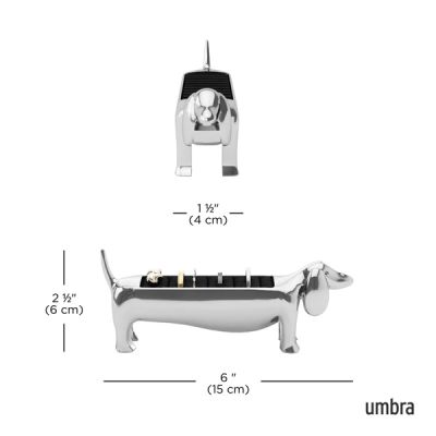 Umbra-Dachsie-Ring-Holder-Chrome