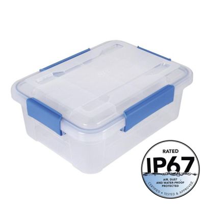 ezystorage Waterproof Clear Tote 11.4L
