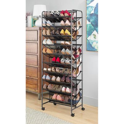 10-Tier-Shoe-Cart