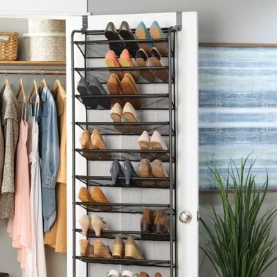 Whitmor 36-Pair Over Door Shoe Rack